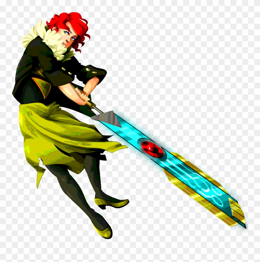 Faux-pixel Art Of Red - Illustration Clipart