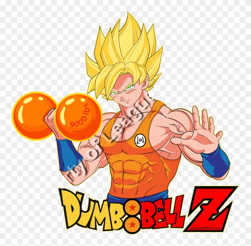Dumb Bell Z - Dragon Ball Z Clipart