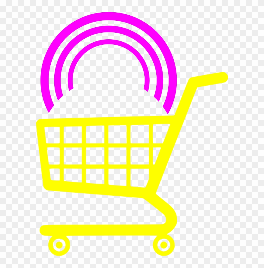 Free Wifi Ad For Shopping - Shopping Cart Icon Clipart