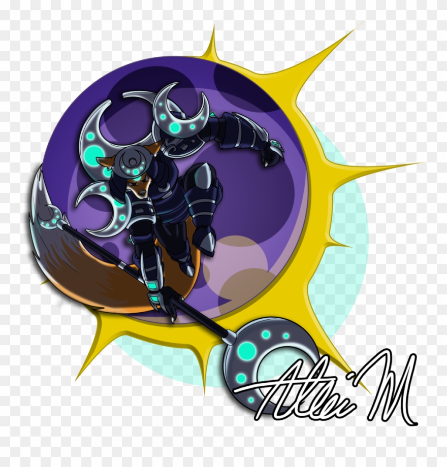 #trove/art Skythevirus Uploaded Defender Of The Eclipse - Graphic Design - Png Download
