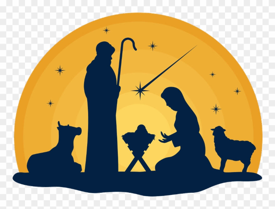 4k Merry Christmas Jesus Clipart