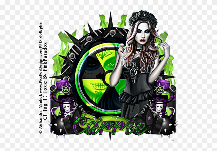 Scrapkit - Toxic - Illustration Clipart