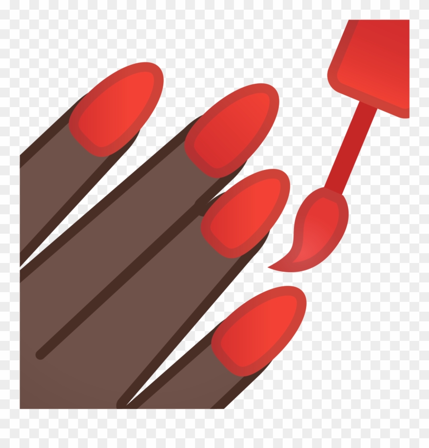 Open - Manicure Emoji Clipart
