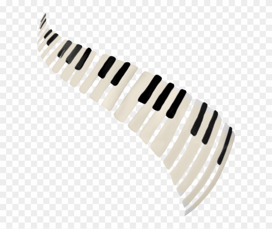 Wavy Piano Keys Clip Art Shapes - 천안 함 사건 - Png Download
