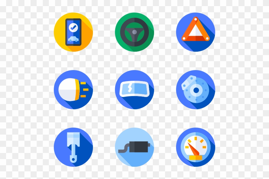 Car Repair - Arcade Icons Clipart