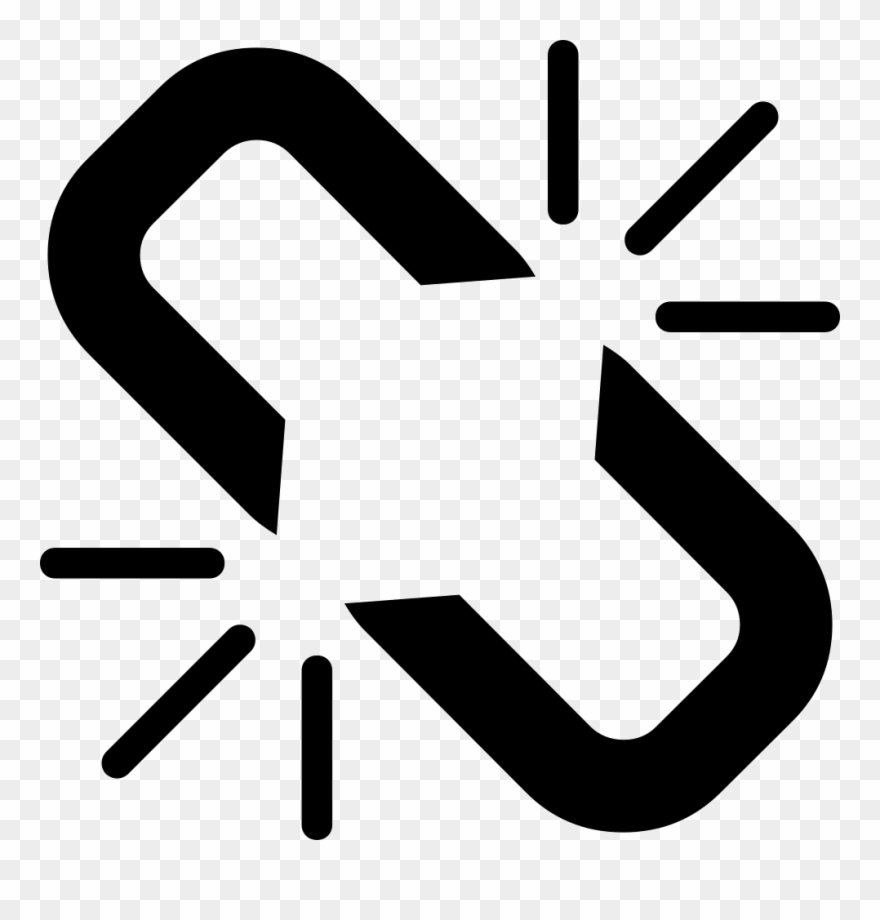Chain Broken Comments - Unlink Png Clipart