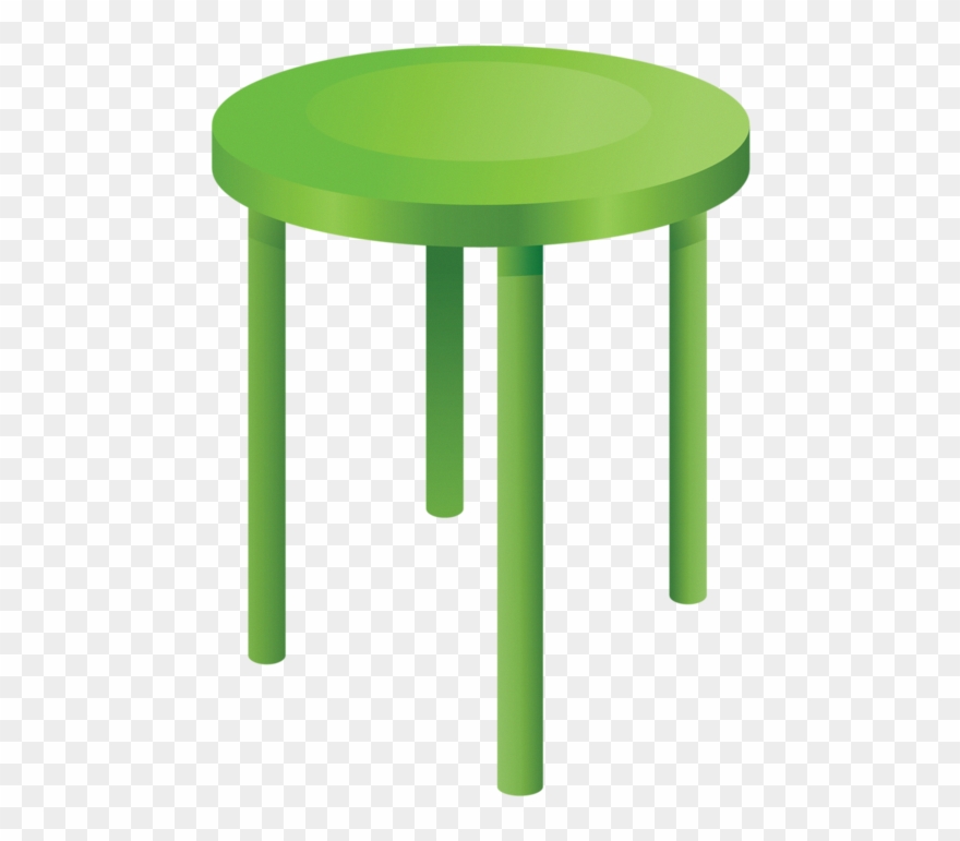 Pin By Grace Minor-wilbur On Clocks & Chairs - โต๊ะกลม การ์ตูน Png Clipart