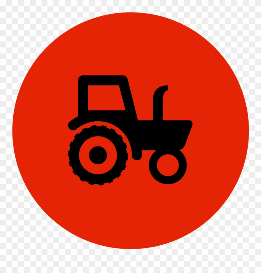 Heavy Machinery - Tractor Ico Clipart