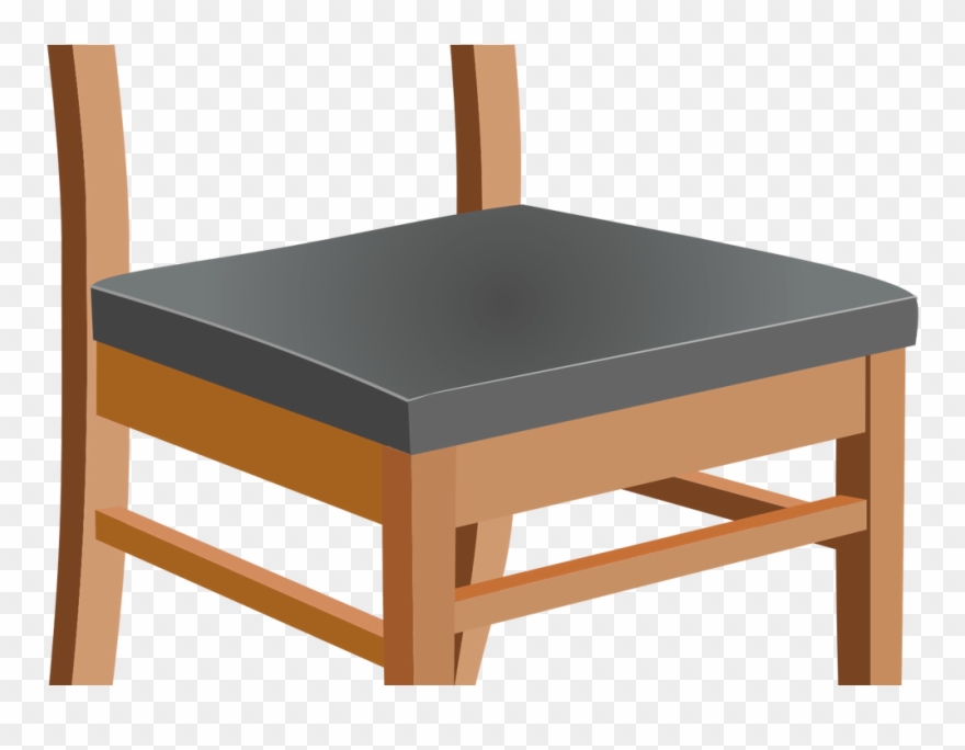 Clipart Wooden Chair - Png Download