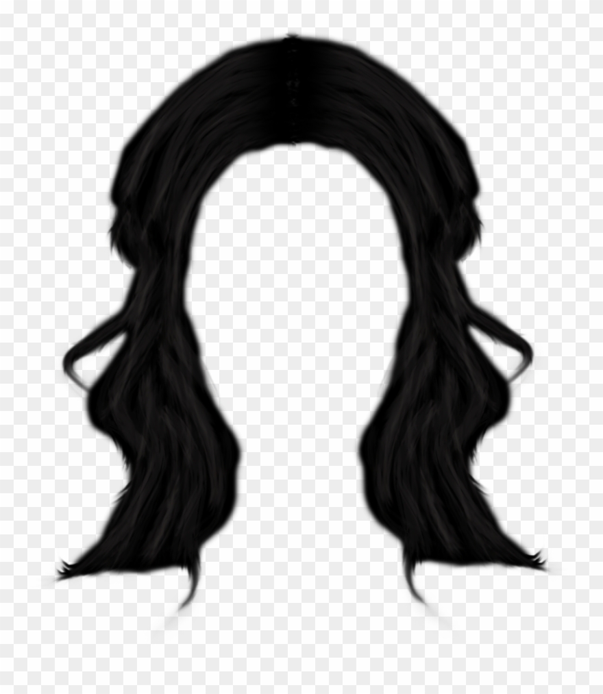Clipart Of Hair, Women's Hair Much And Long Hair Boy - Long Hair Png Man Transparent Png