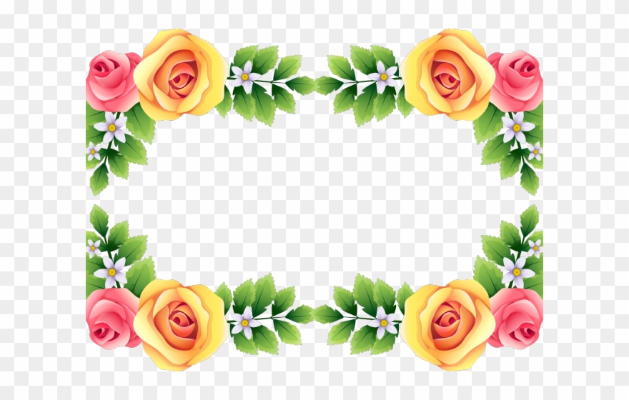 Business Cards Clipart Flower - Corner Design For Cross Stich - Png Download