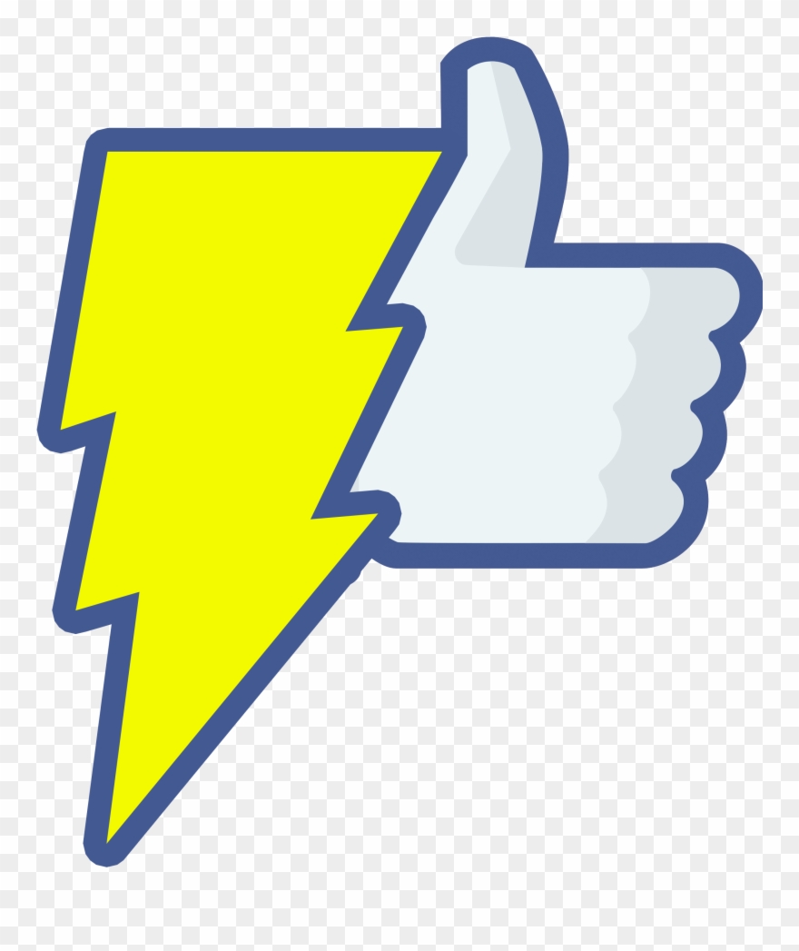 Likeningbolt - Youtube Channel Like Button Clipart