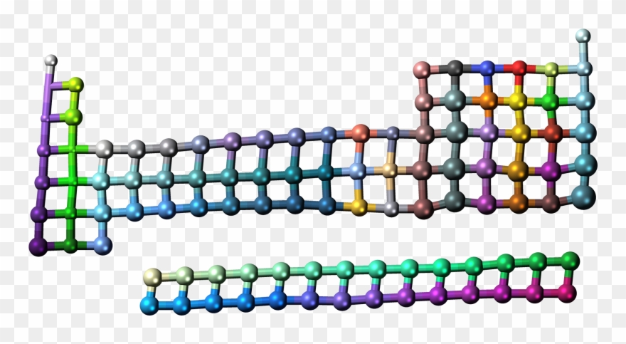 Periodictableane Molecule Ball - Periodic Table Clipart