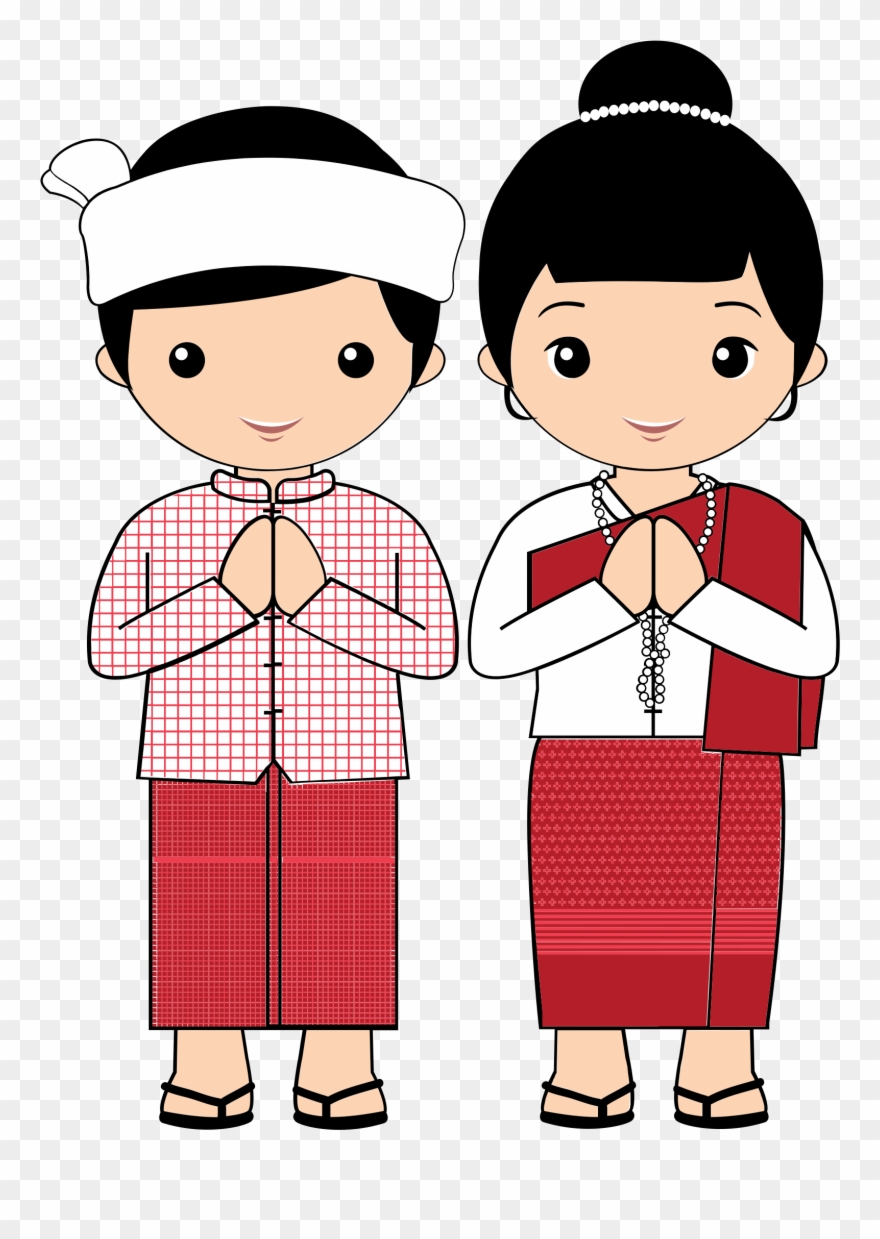 Open - Mon People Clipart