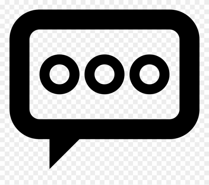 Message Typing Comments - Icono De Escribiendo Mensaje Clipart