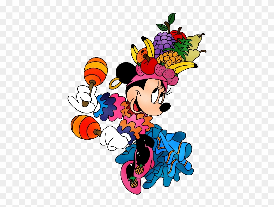 Minnie De Carmem Miranda Clipart