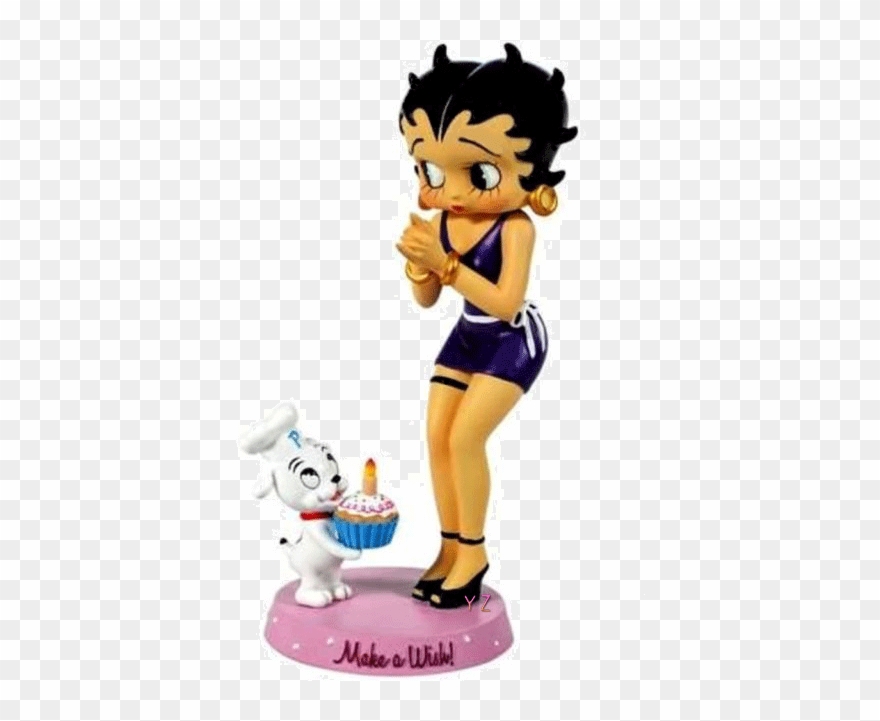 Betty Boop Makea Wish - Collectable Clipart