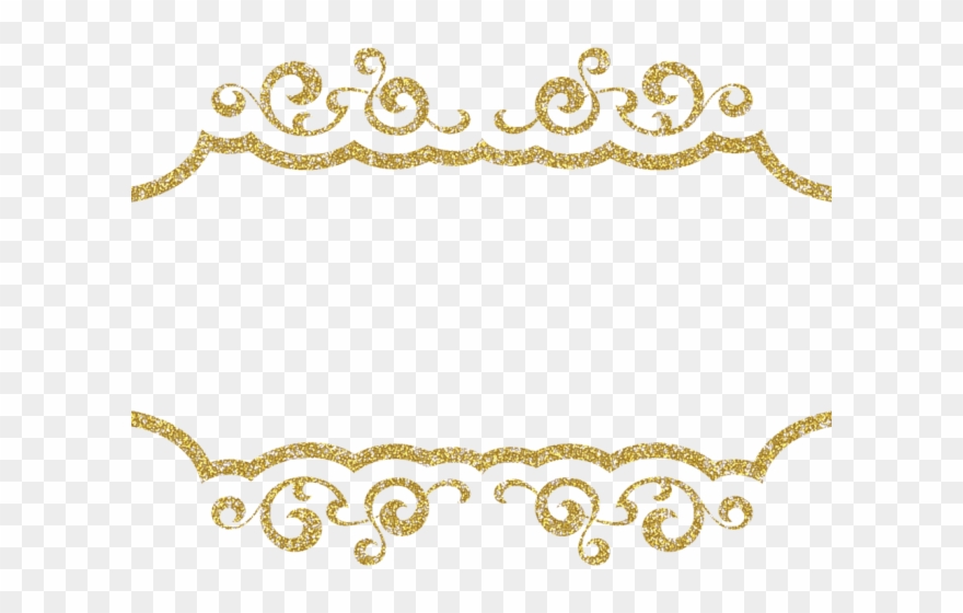 Glitter Clipart Picture Frame - Blue Glitter Frame Png Transparent Png