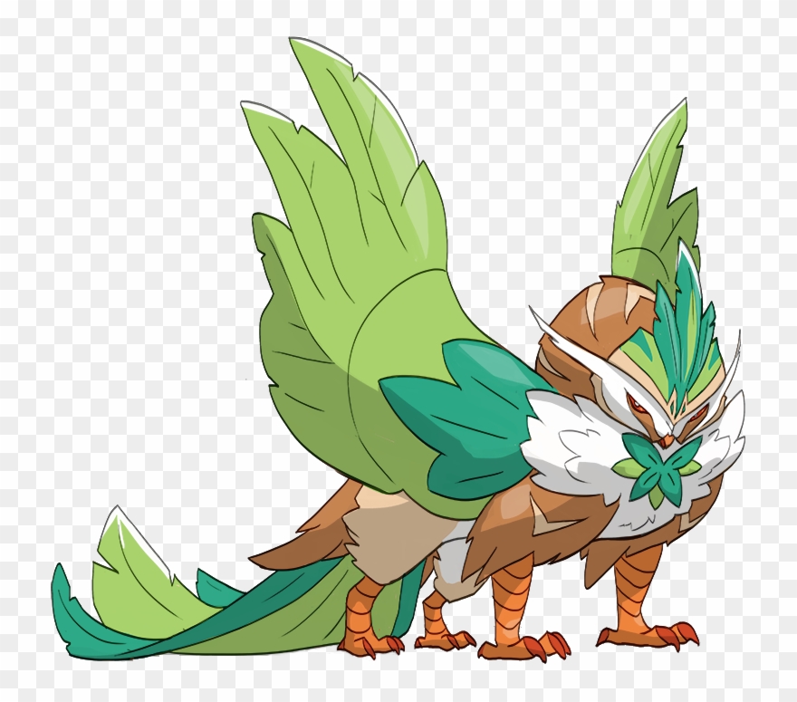 8724 Mega Decidueye - Pokemon Decidueye Mega Evolution Clipart