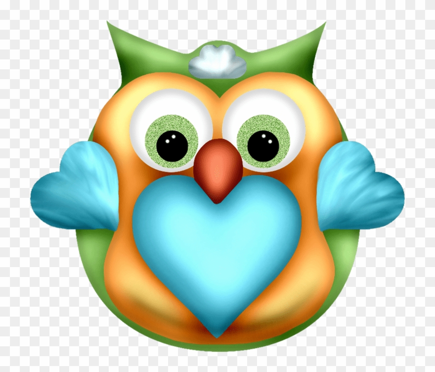 Whimsical Owl Clip Art - Owl - Png Download