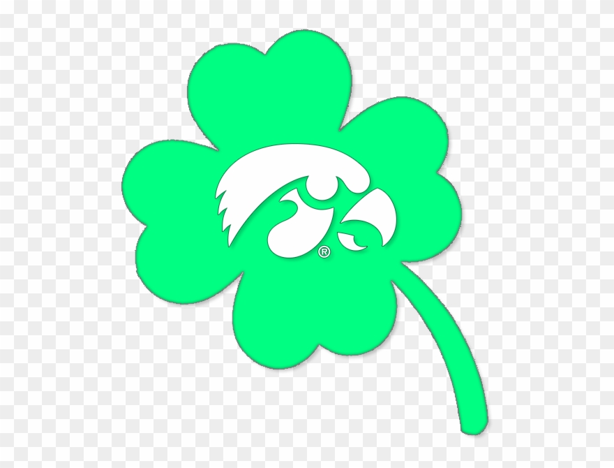 Iowa Hawkeyes St Patrick's Day Clipart