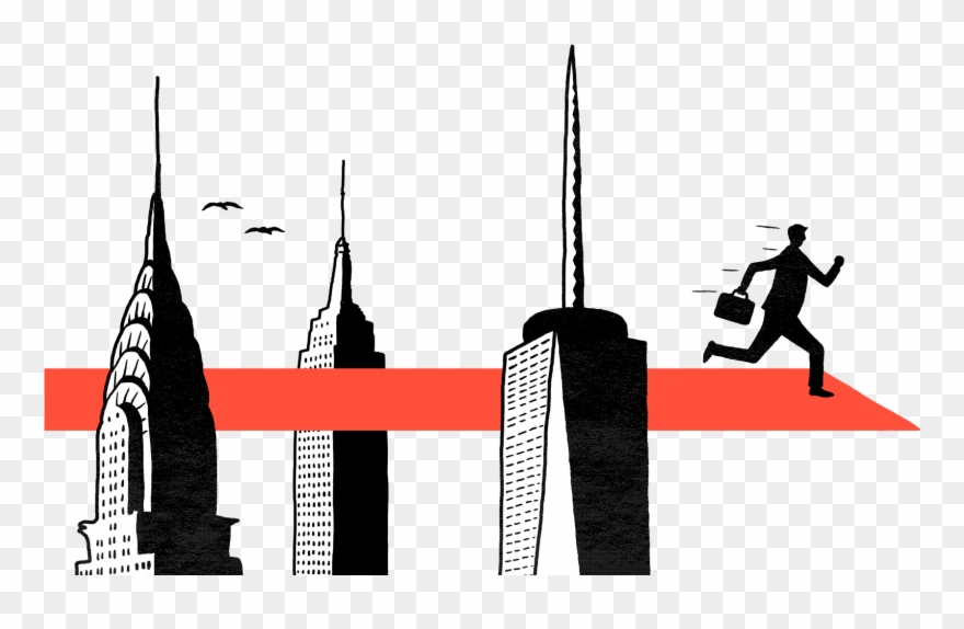 New York Commercial Space - Illustration Clipart