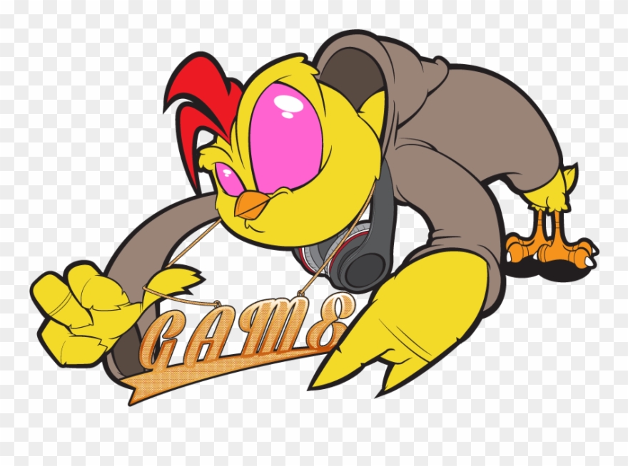 Pimp Your Chicken - Cartoon Clipart