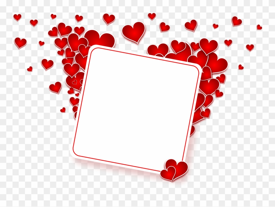 Love Heart Frame Png Image - ברכות לטו באב Clipart