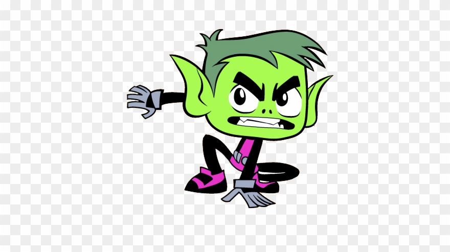 Beast Boy Clipart Beats - Teen Titans Go Beast Boy Png Transparent Png