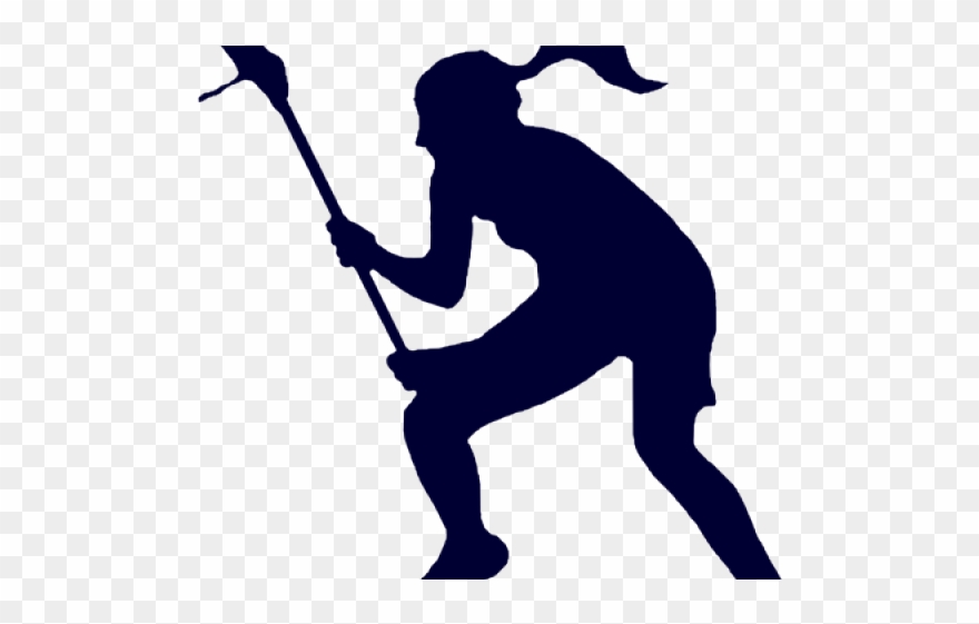 Lacrosse Clipart Real - Silhouette - Png Download
