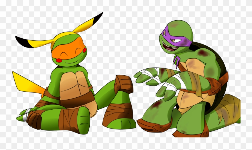 Tmnt Clipart Halloween - Pokemon Tmnt - Png Download