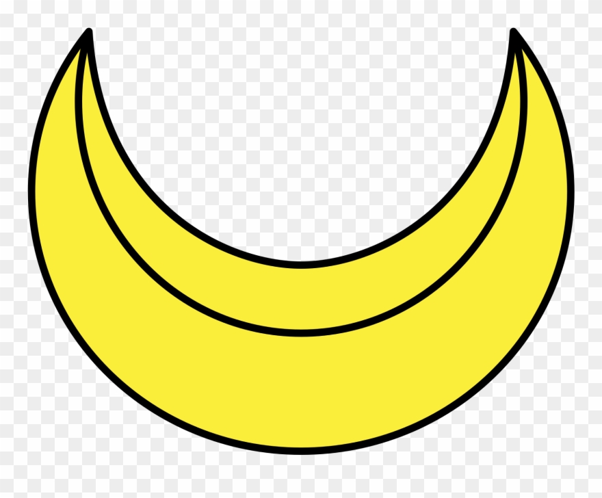 Open - Crescent Heraldry Clipart