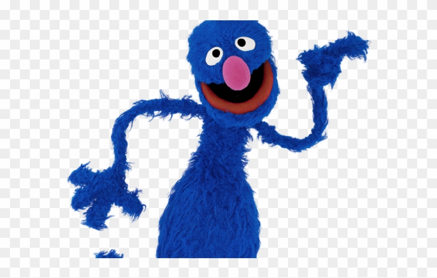Sesame Street Clipart Grover - Grover Sesame Street Png Transparent Png