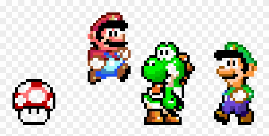 Super Mario World - Mario Clipart
