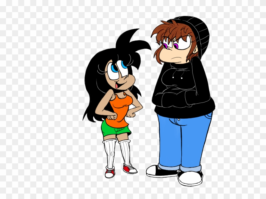 Mellisa And Julianna By Mr Toontastic-dbs07c8 118 Kb - Cartoon Clipart