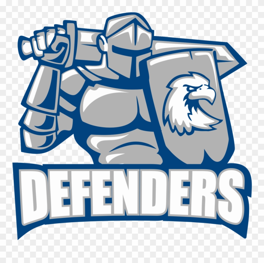 Ecs Defenders Logo - Defenders Logo For Basketball Clipart