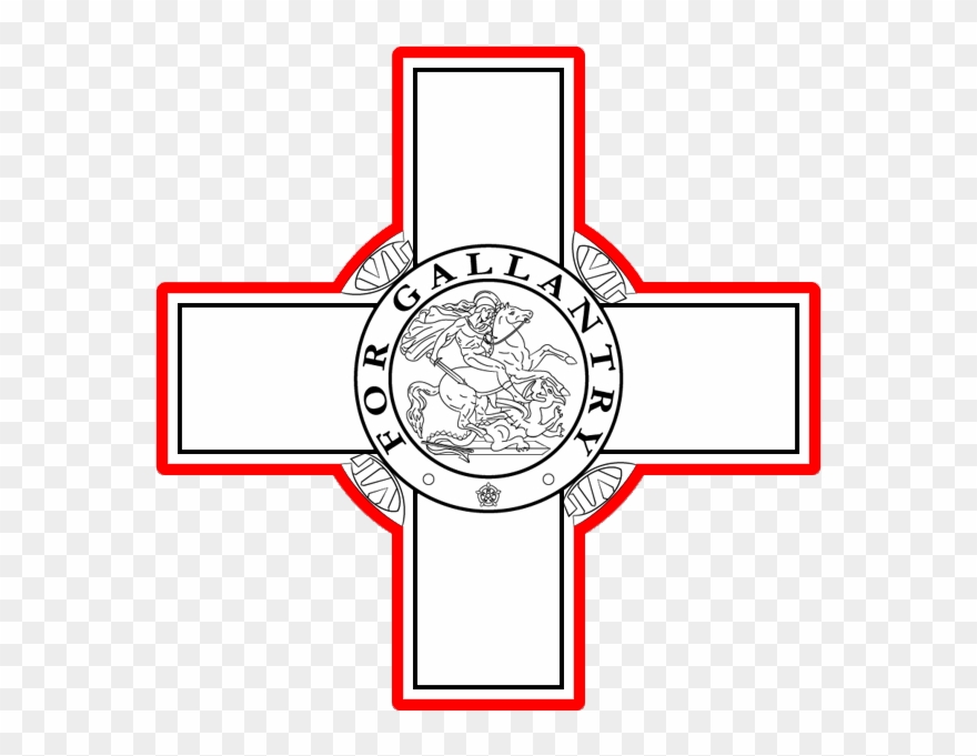 George Cross - Maltese Flag George Cross Clipart