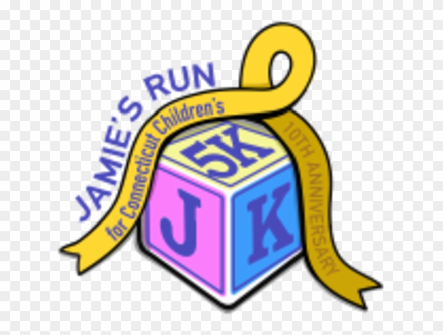 Jamie's Run For Connecticut Children's Clipart