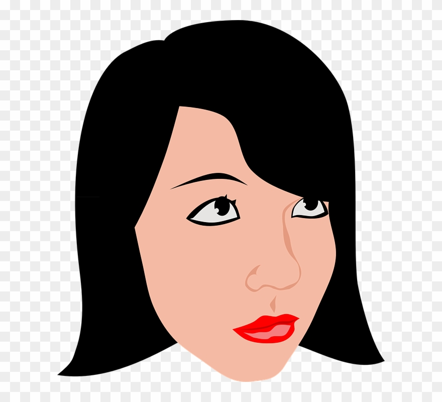 Download Clipart Of Face, Face The And Head A Illustration Png