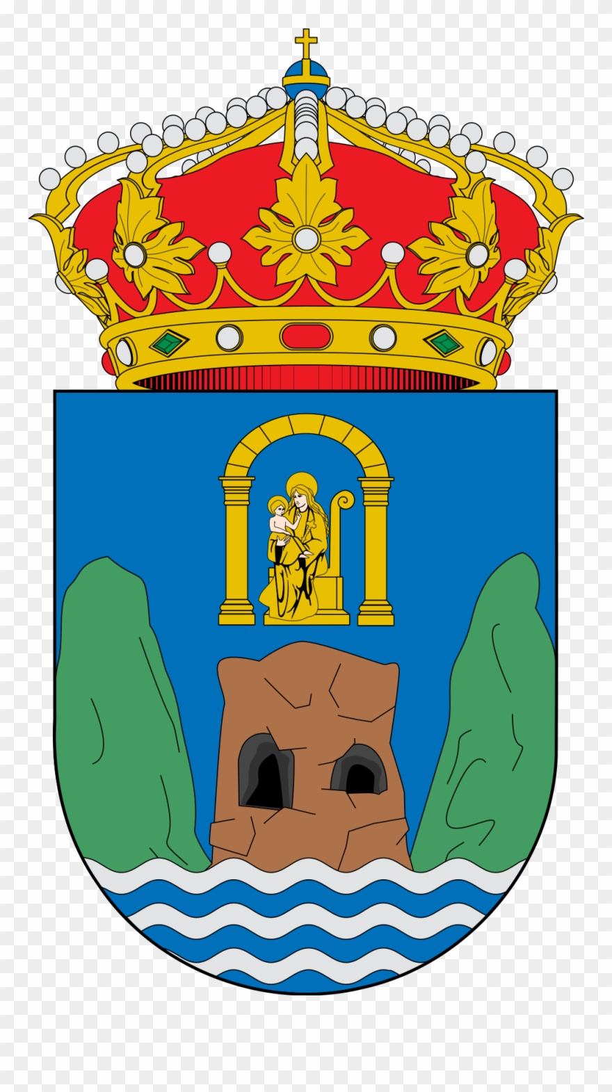 Open - Escudo Herrera De Alcantara Clipart