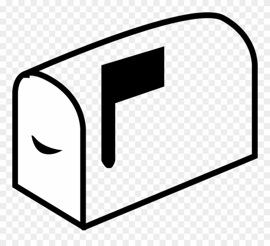 Mailbox Mail Postbox - Mail Box Clip Art - Png Download