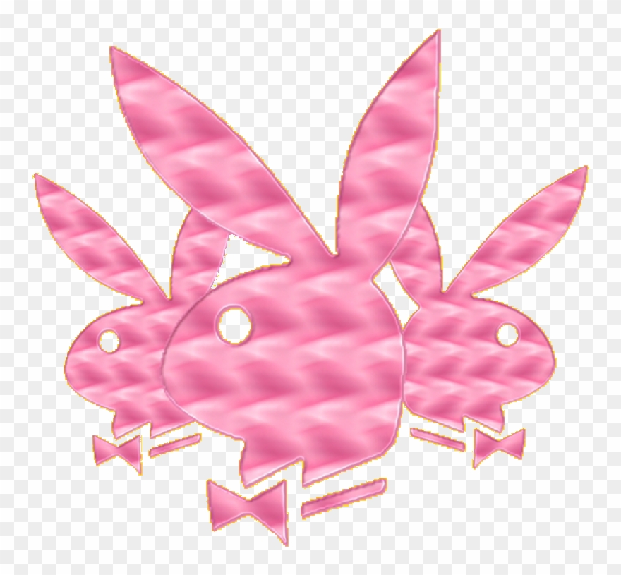 Playboy Bunny Playboybunny Pink Aesthetic Freetoedit - Craft Clipart