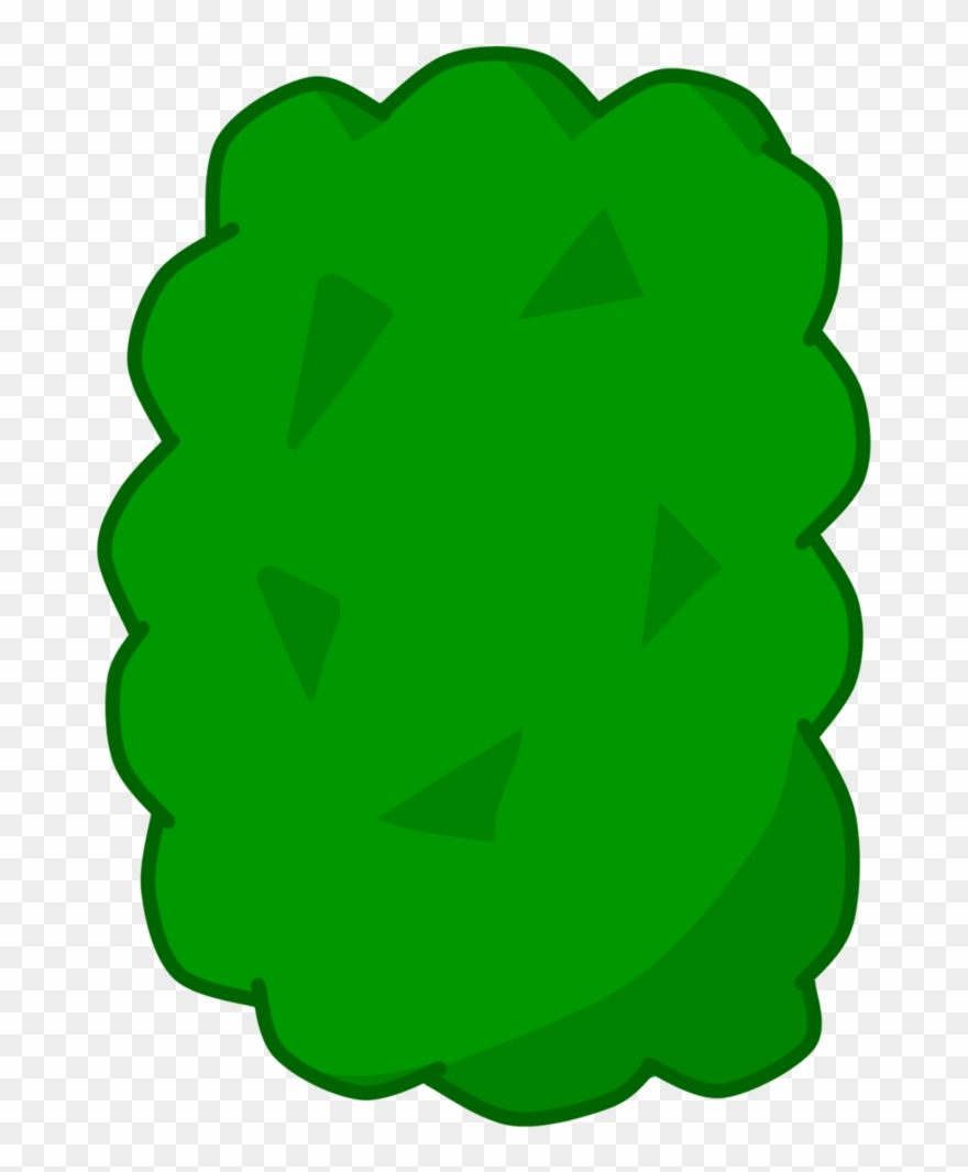 Drawn Shrub Cartoon Clipart