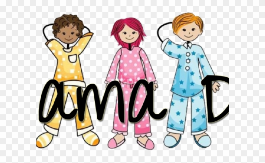 Costume Clipart Pajama Party - Clip Art Pajama - Png Download