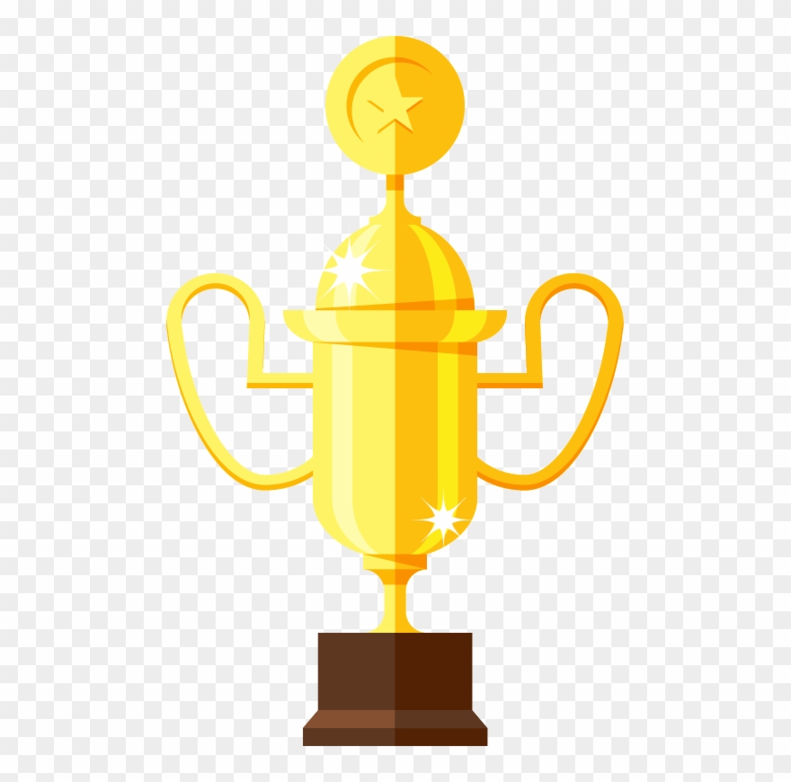 Golden Award - Trophy Clipart