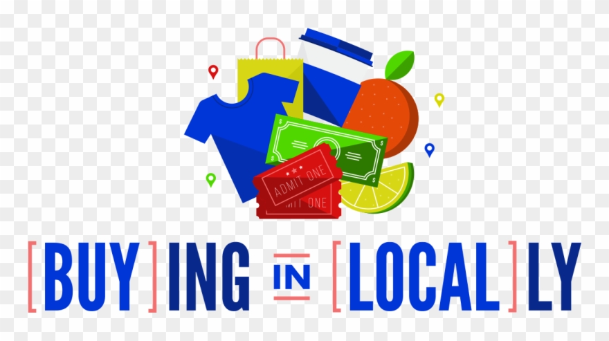 Buying Local Header Clipart