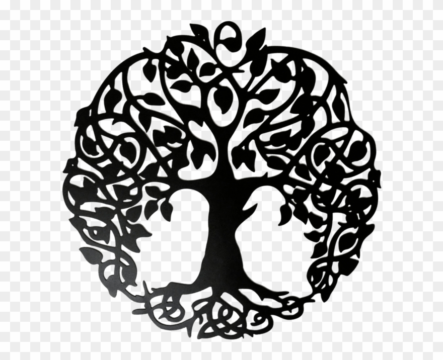 Tree Of Life Home Wall Decor - Png Drawing Life Tree Clipart