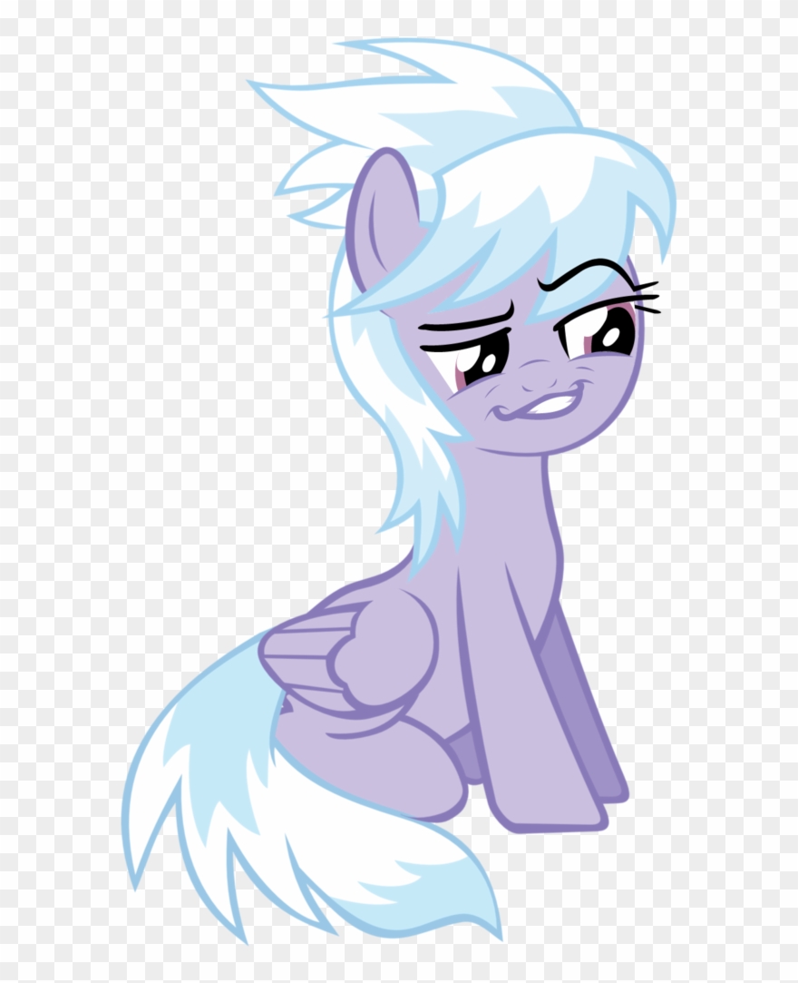 Background Pony - Cloudchaser Mlp Png Clipart
