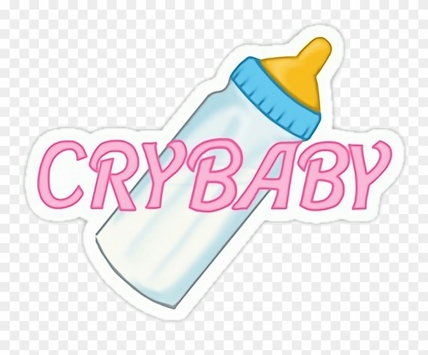 Crybaby Sticker - Cry Baby Stickers Png Clipart