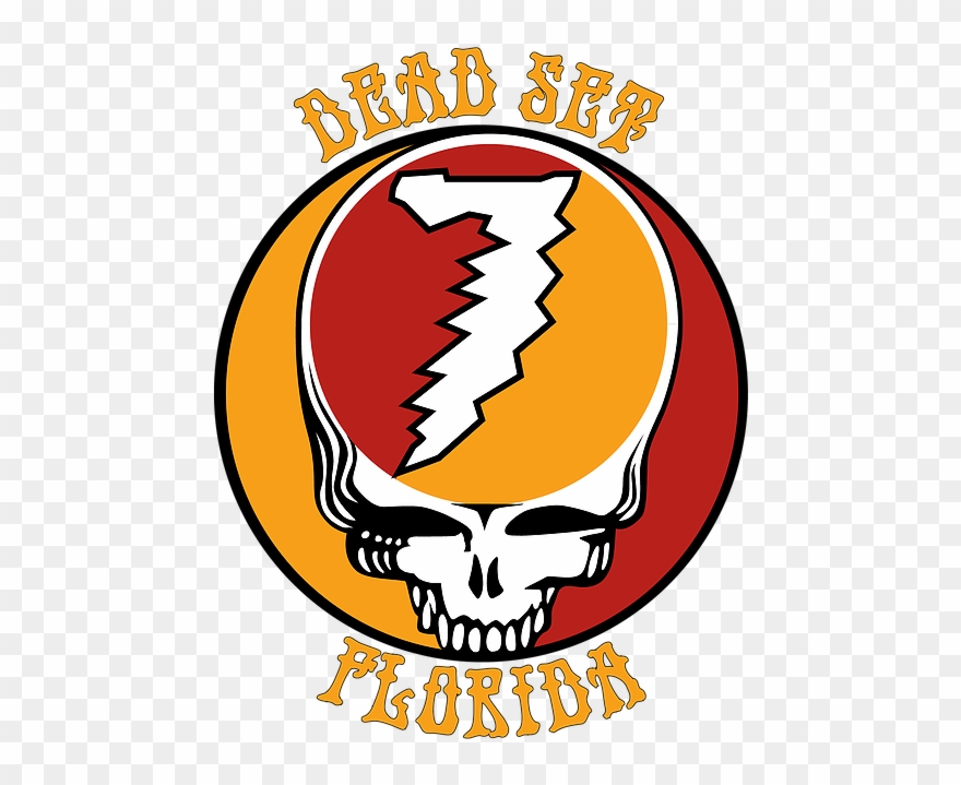 Dead Set Florida - Grateful Dead Steal Your Face Clipart